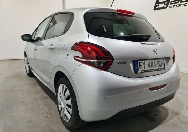 Peugeot 208 cena 19700 przebieg: 102000, rok produkcji 2016 z Konstantynów Łódzki małe 407